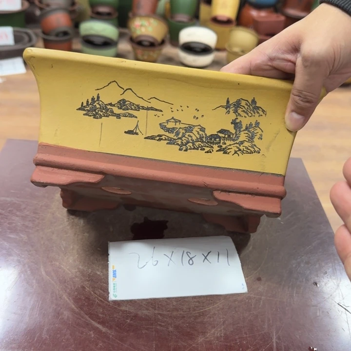 紫砂花盆破损包赔