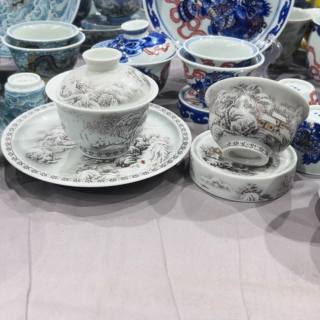 瓷片景德镇瓷器艺术