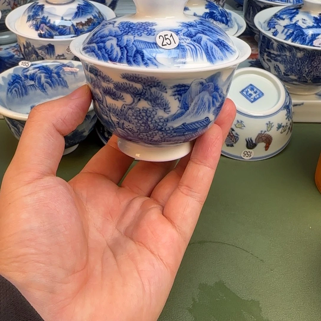 彦祖纯手工手绘茶具251