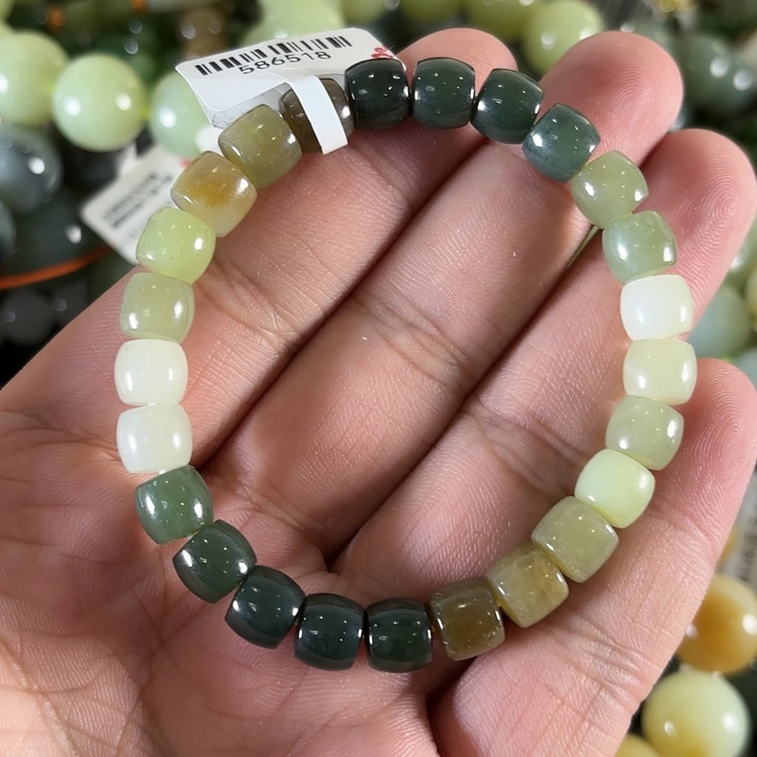 和田玉手链未镶嵌W262