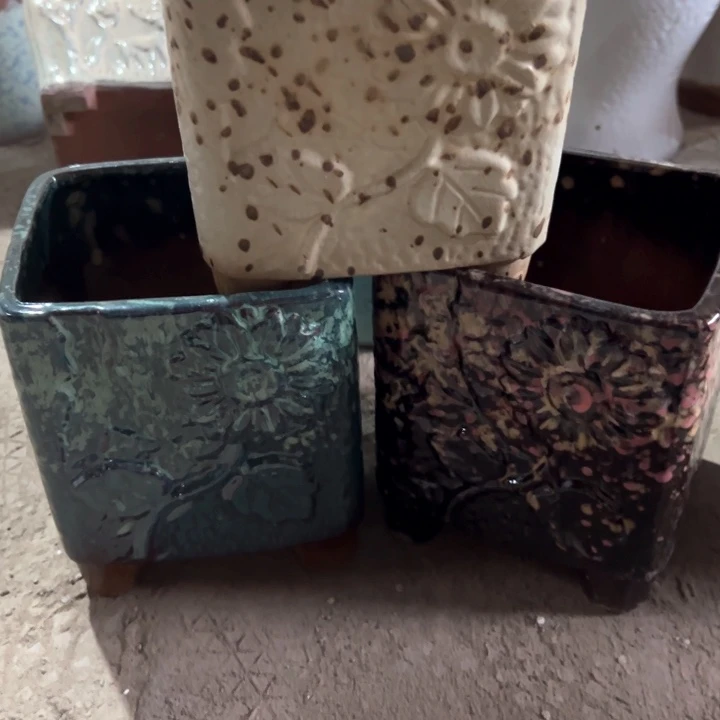 红陶瑕疵14-15三个