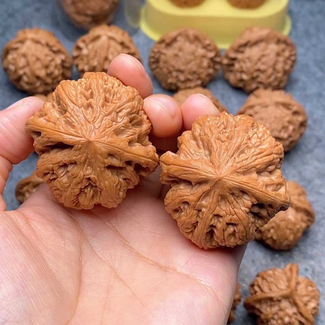 文玩核桃把件球粗筋44尺