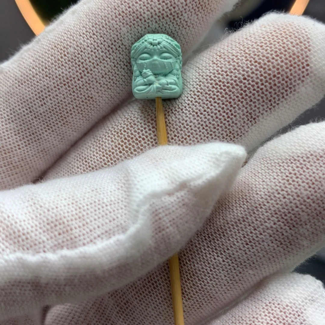 绿松石挂件未镶嵌