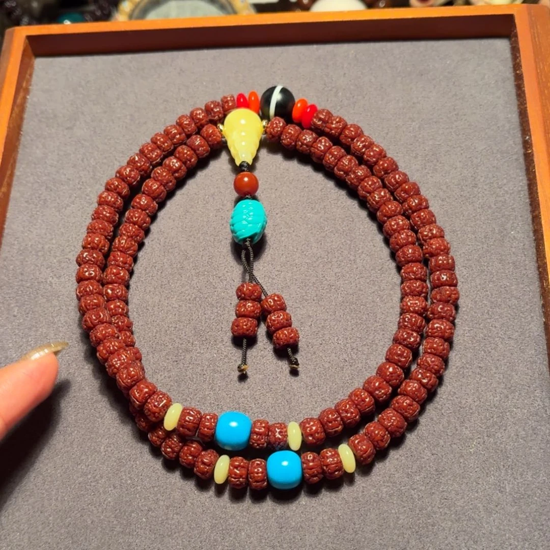 金刚菩提吊坠盘龙脖挂8mm