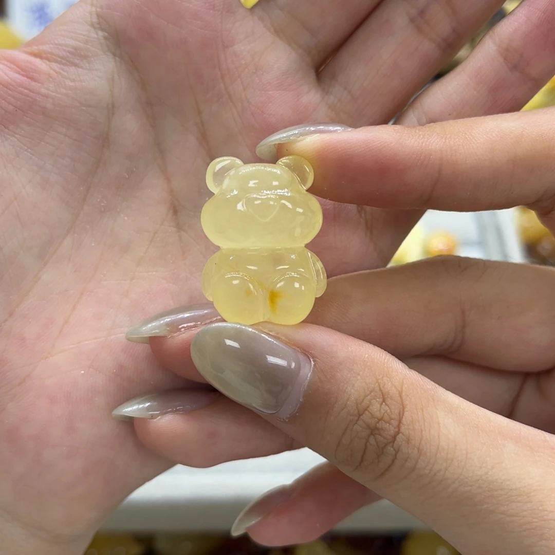 琥珀颈饰未镶嵌天然琥珀