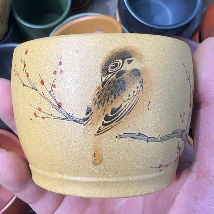 茶杯紫砂全手工制作工艺