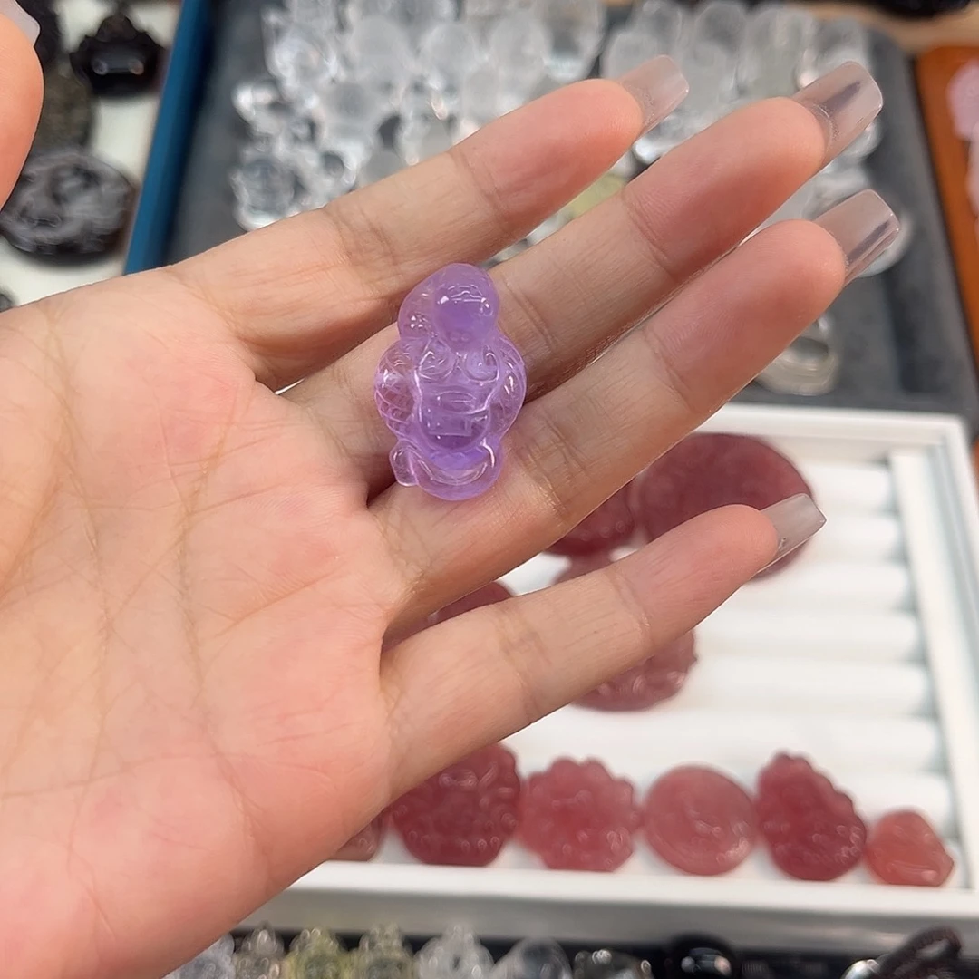 水晶珠宝半成品未镶嵌小****-73