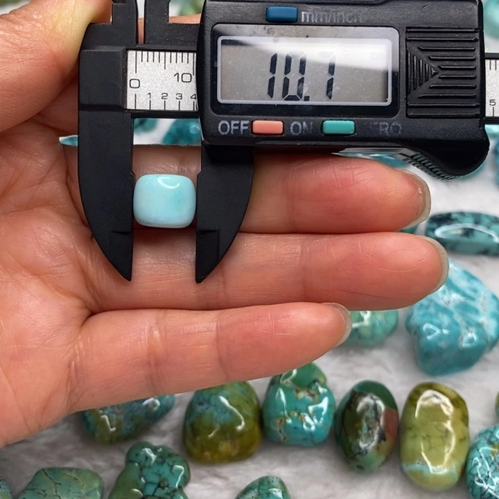 绿松石未镶嵌文玩配珠