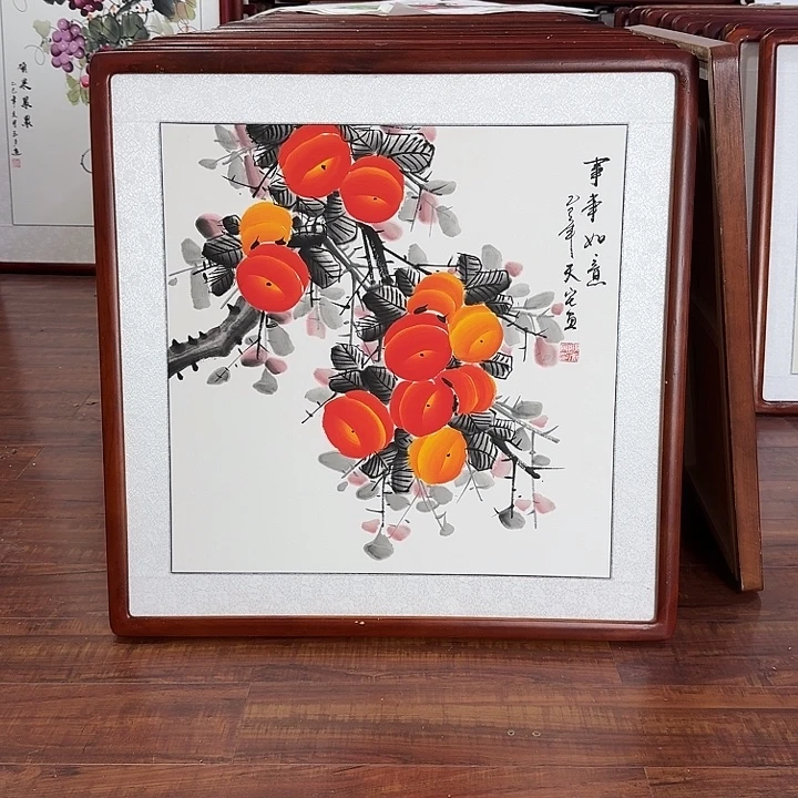 国画带框尺寸63*63厘米