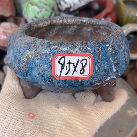 粗陶花盆手工花盆制作