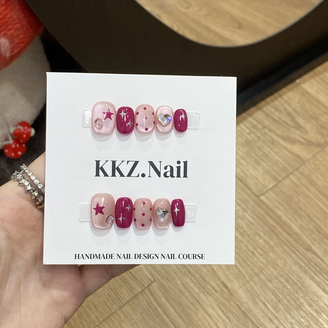 绯色·KKZ纯手工光疗甲片