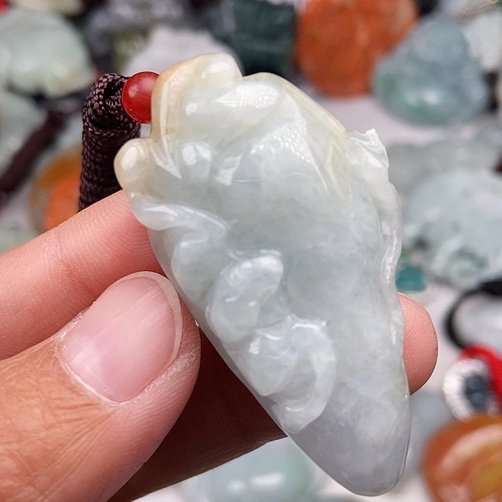 颈饰未镶嵌翡翠翡翠