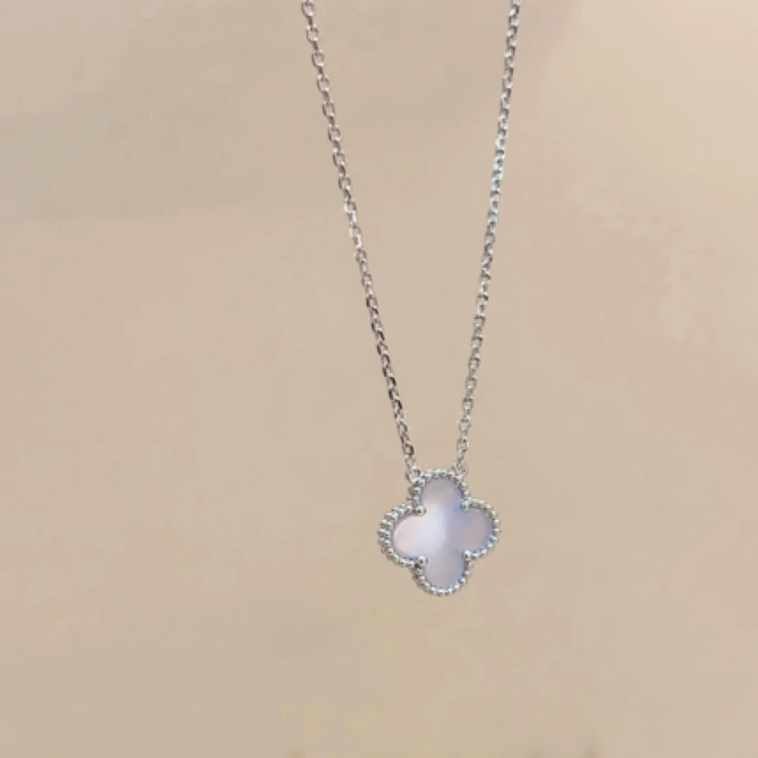 合金项链 单花项链女