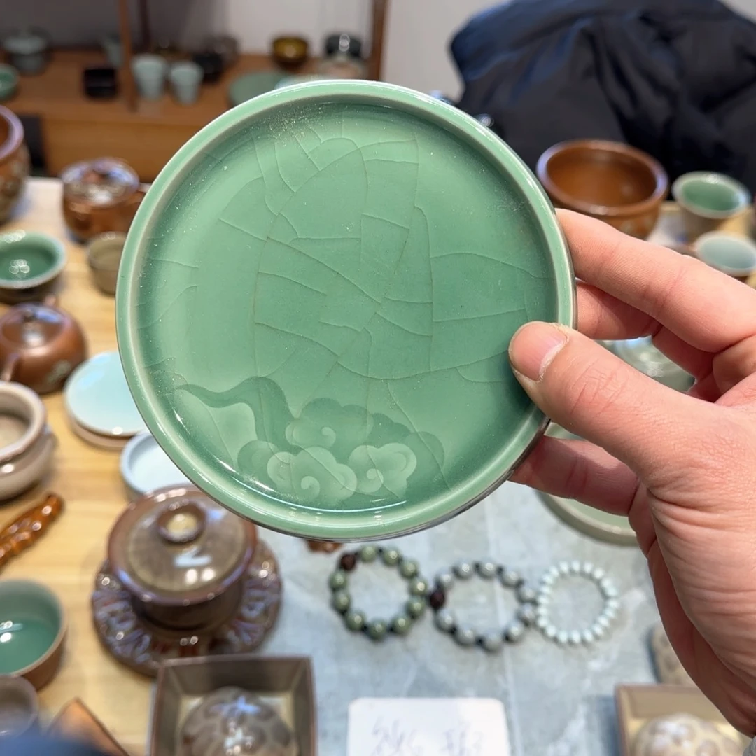 小金茶具青瓷茶器