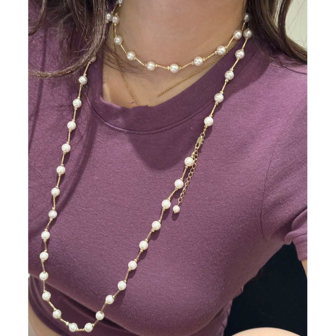 非金属珐琅项链 媛媛 百搭时尚穿搭项链#FL0749