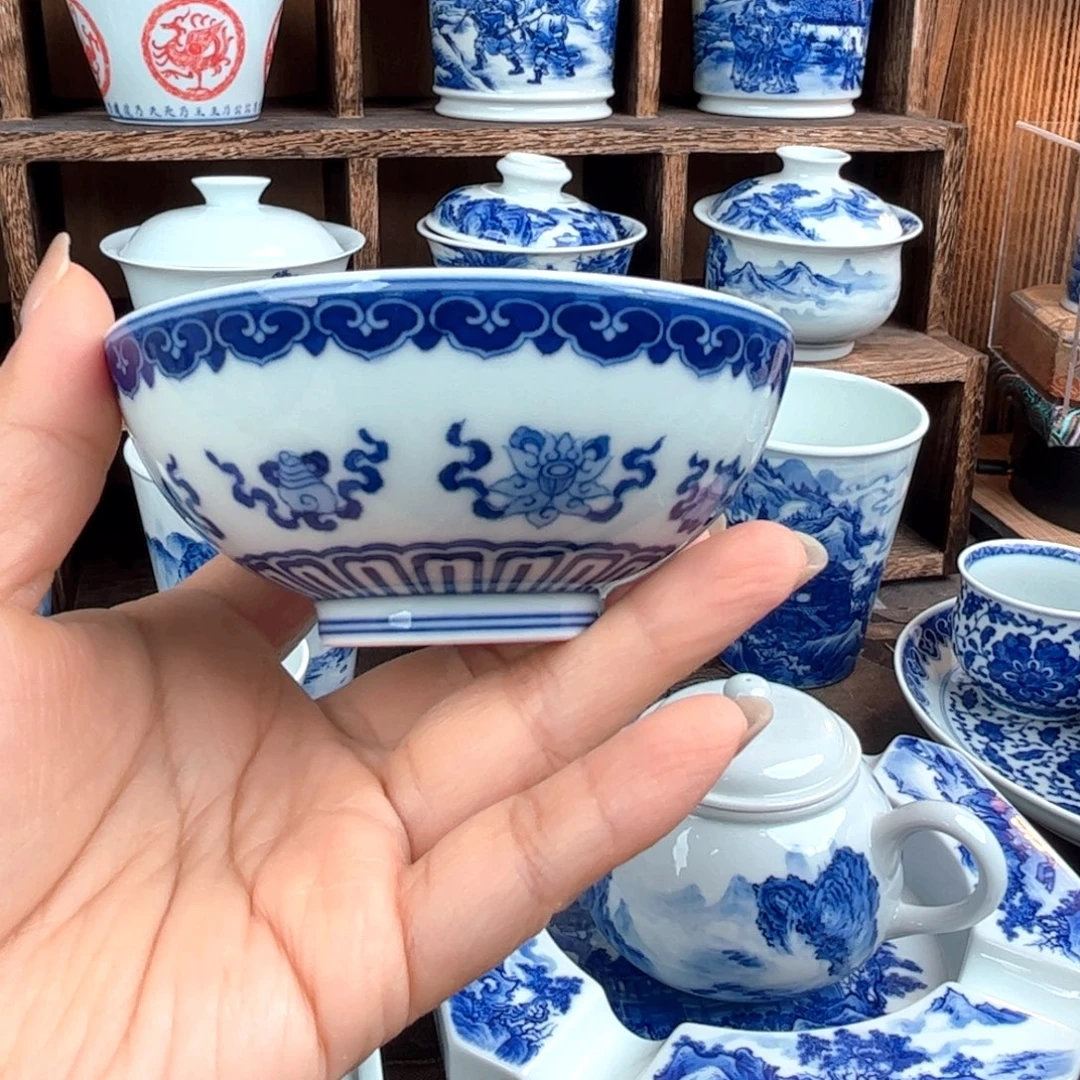 瓷片一笔一墨 叩玉山房