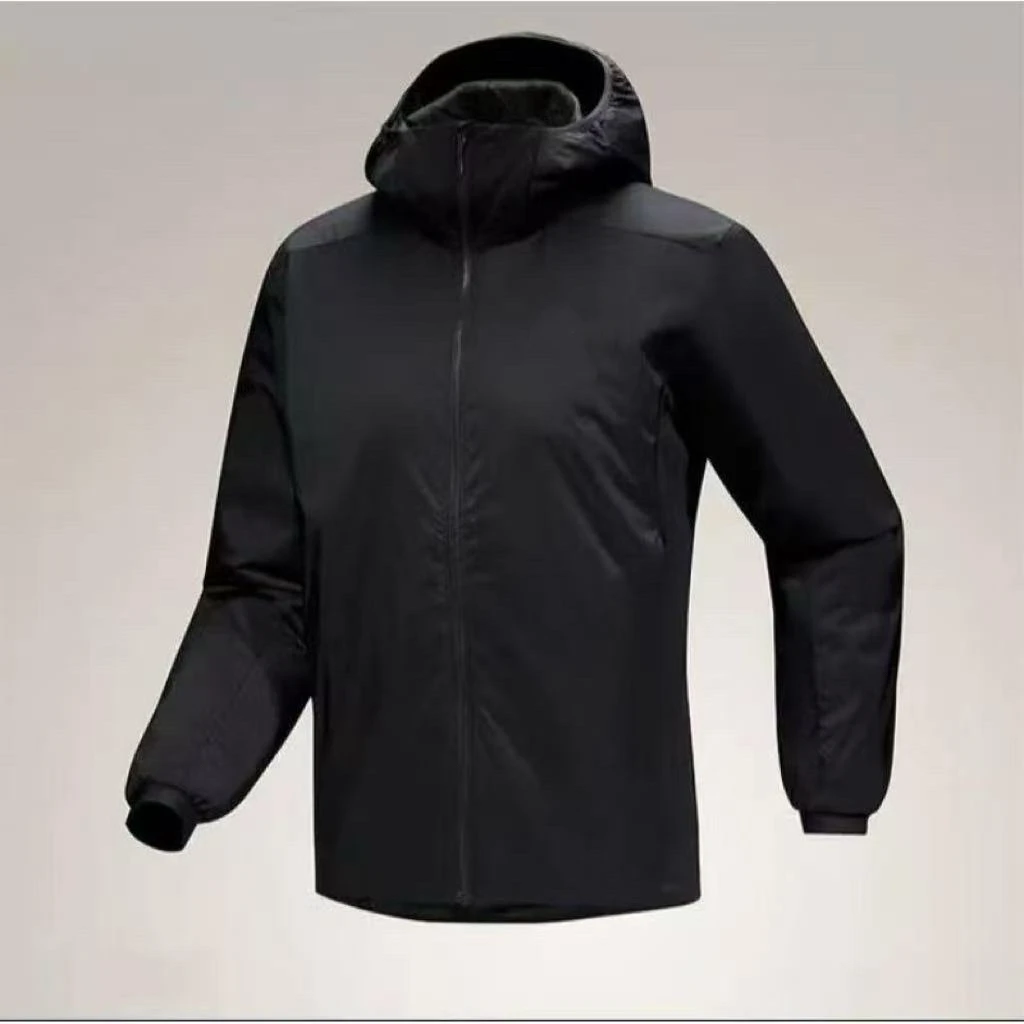 新款男女防风防水保暖刺绣连帽棉服