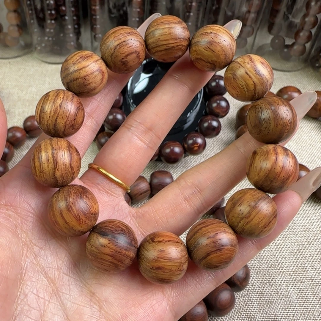 手串/手链黄花梨/降香黄檀老糠黄金底