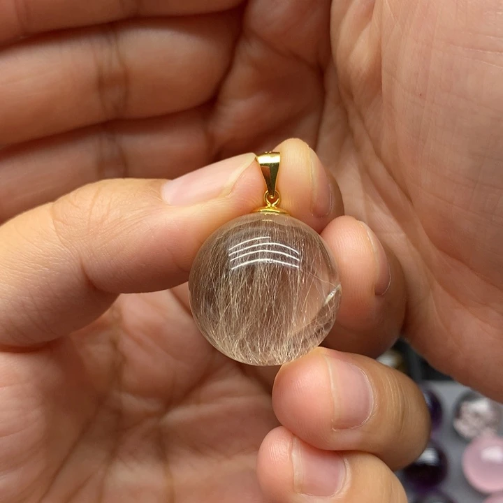 【闪购商品】吊坠(赠链)银S925镶嵌水晶?*曦