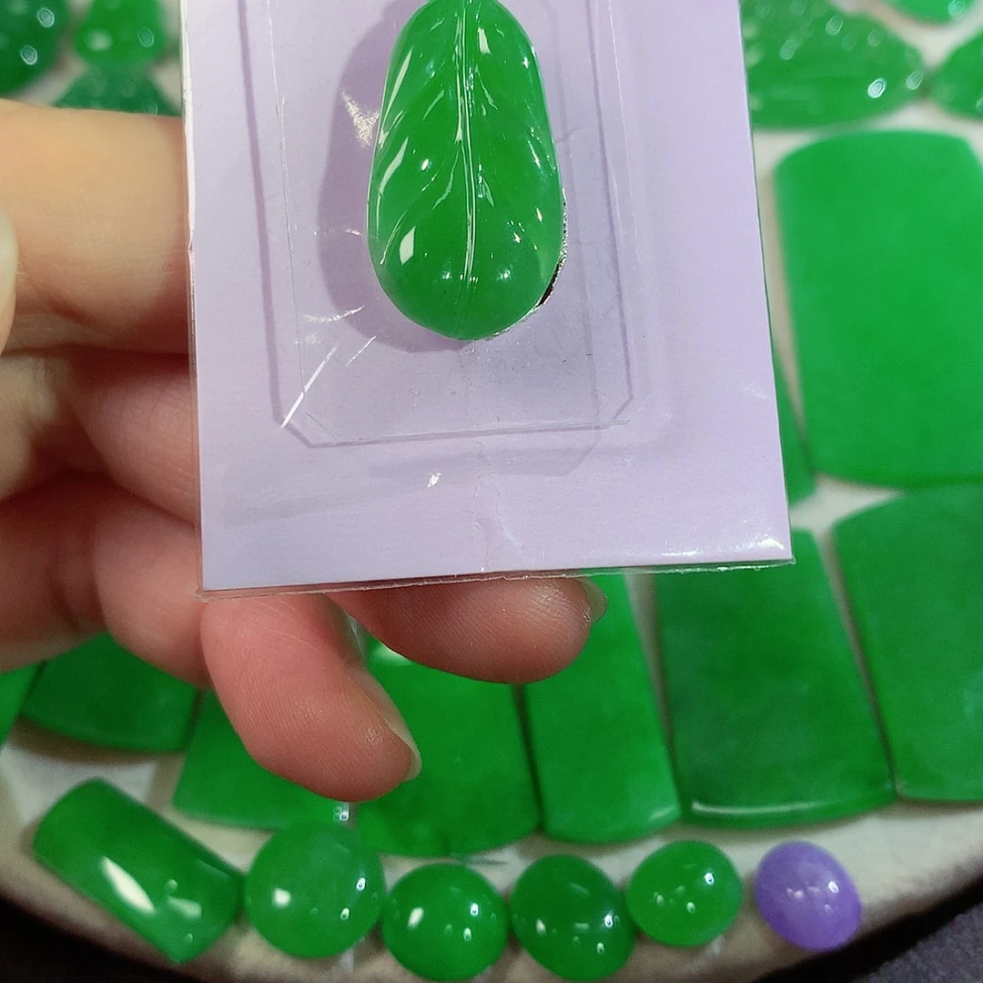 项链未镶嵌翡翠天然翡翠
