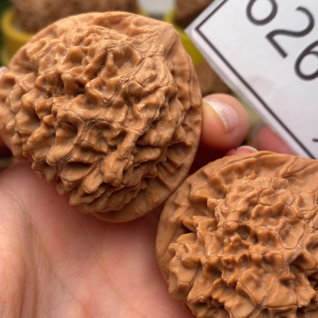 把件文玩核桃官帽48……