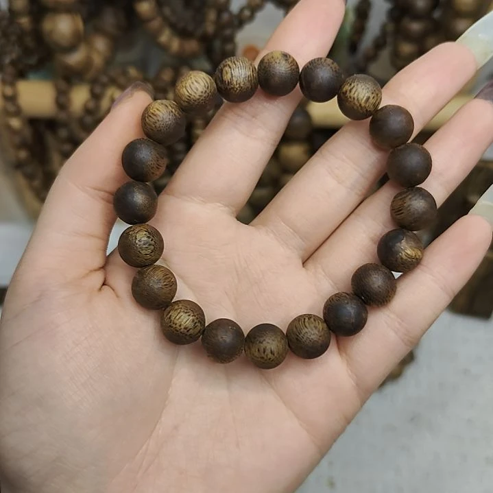 手串沉香奇楠沉香卡1.0单圈9克+