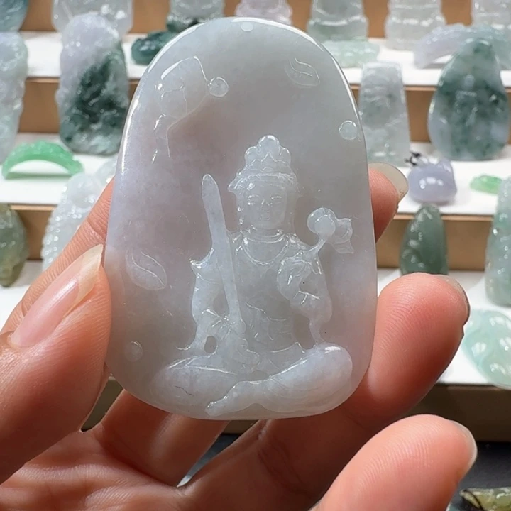 翡翠未镶嵌项链翡翠