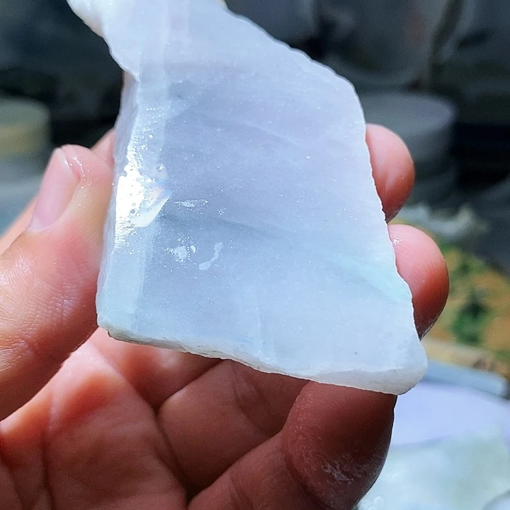 散珠翡翠边角料84