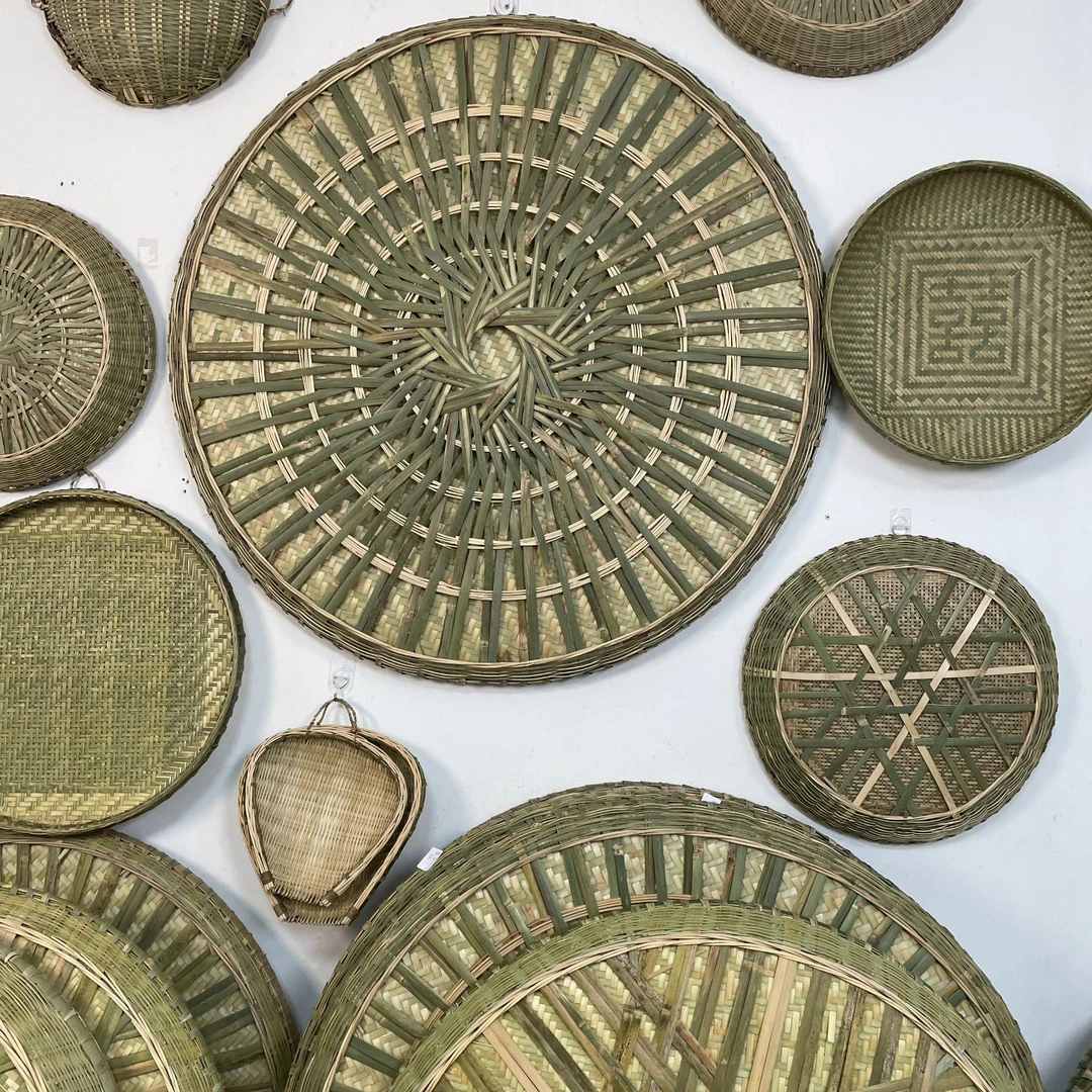 【直播专享链接】复合链接晾晒用精品簸箕工艺品篮盘篮子筲箕米筛