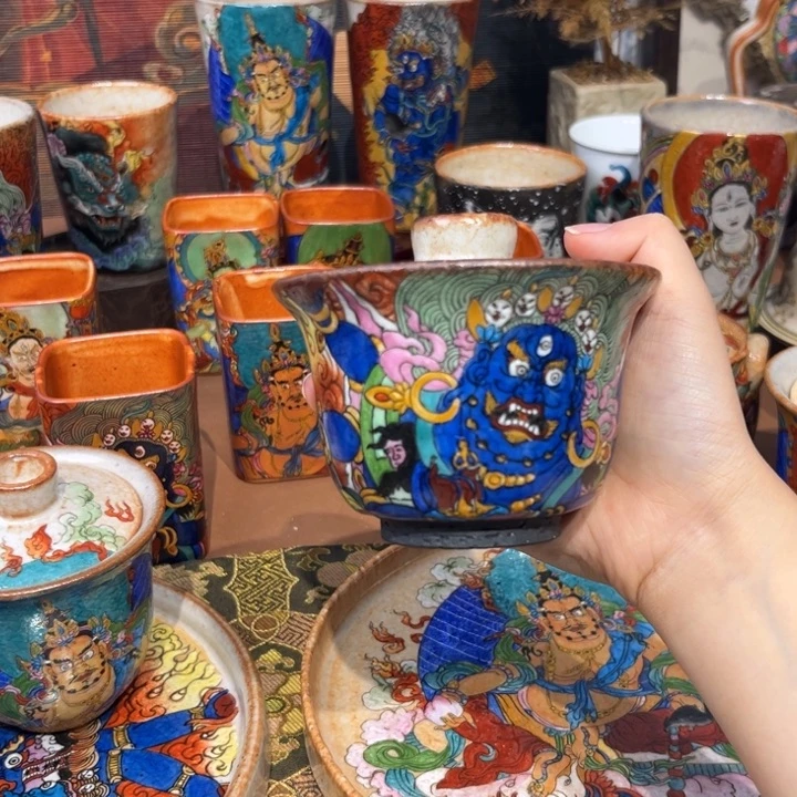 大黑景德镇瓷器鉴赏作品