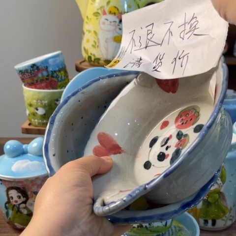 炉景德镇釉下手绘陶瓷