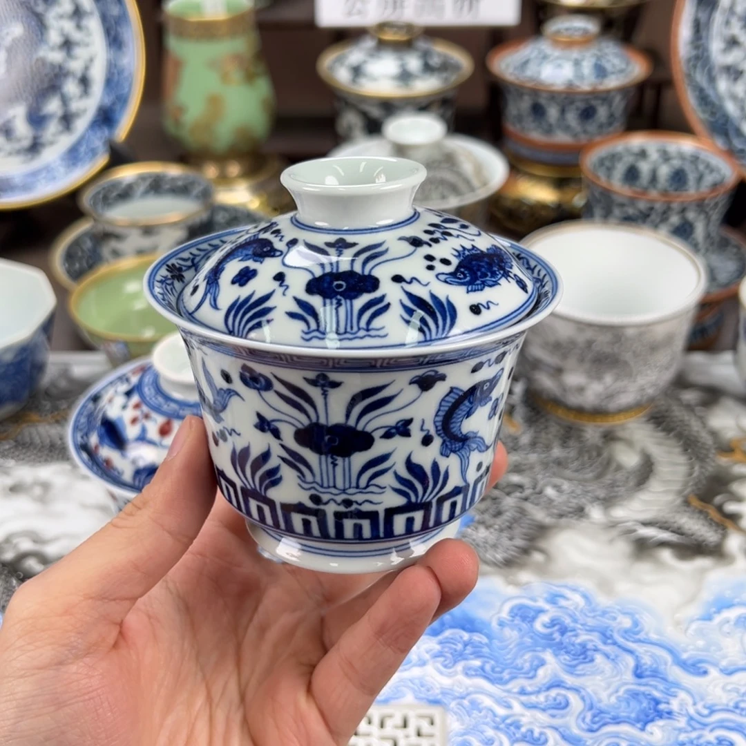 宝***常景德镇手工手绘陶瓷