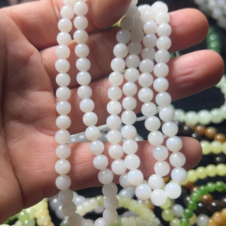 和田玉（糖玉）未镶嵌手链