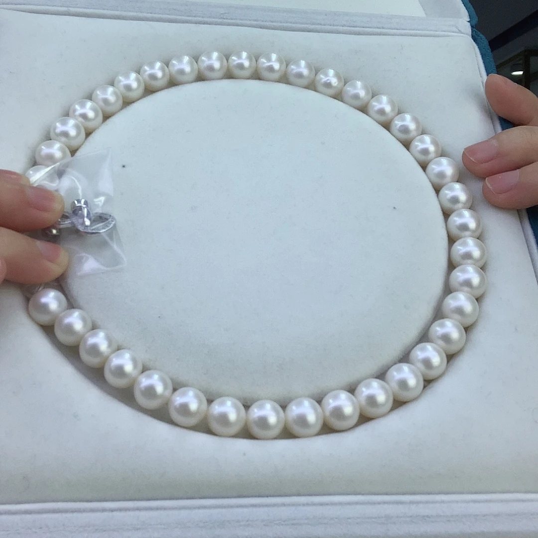 未镶嵌淡水珍珠颈饰无核11-12