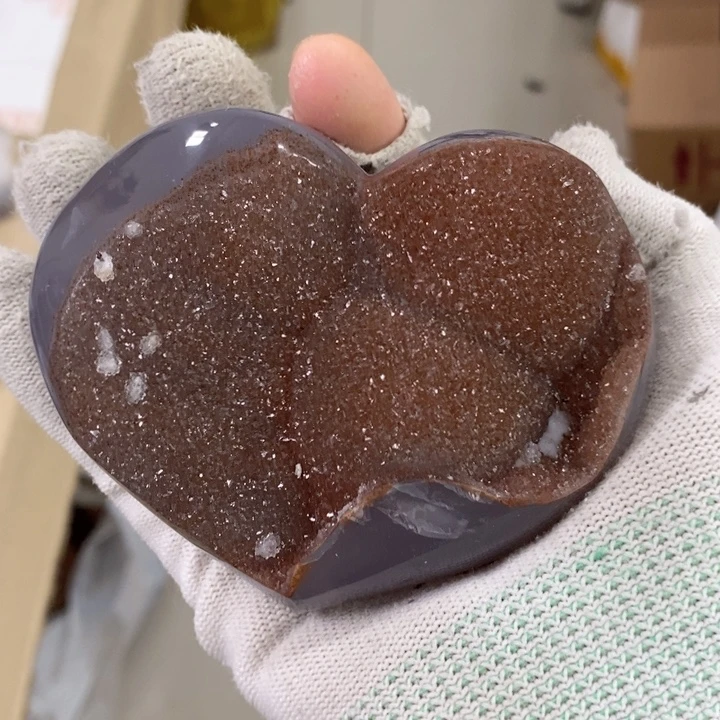 紫晶珠宝半成品未镶嵌