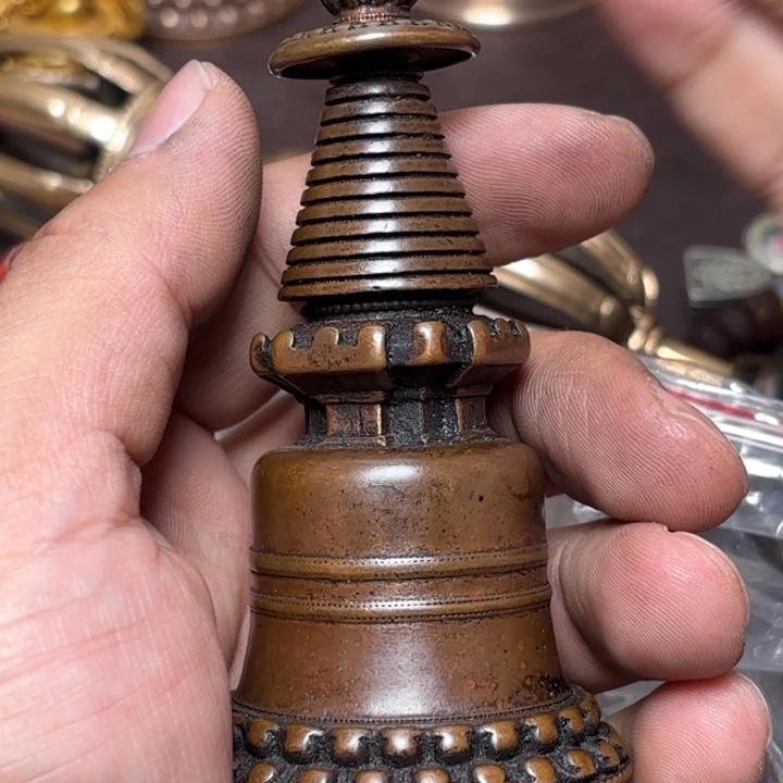 康***子铜星月菩提挂件菩提