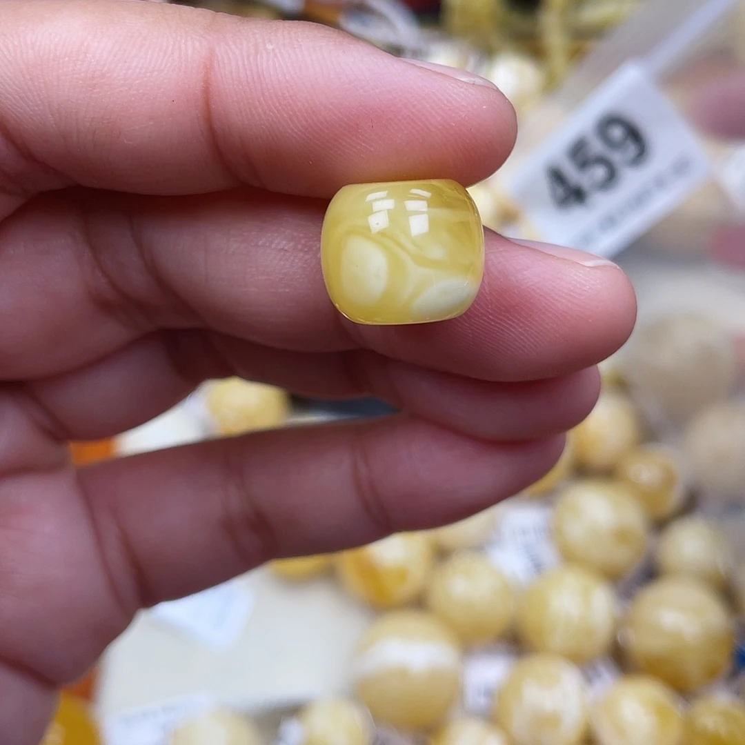蜜蜡未镶嵌珠宝奇石粉14