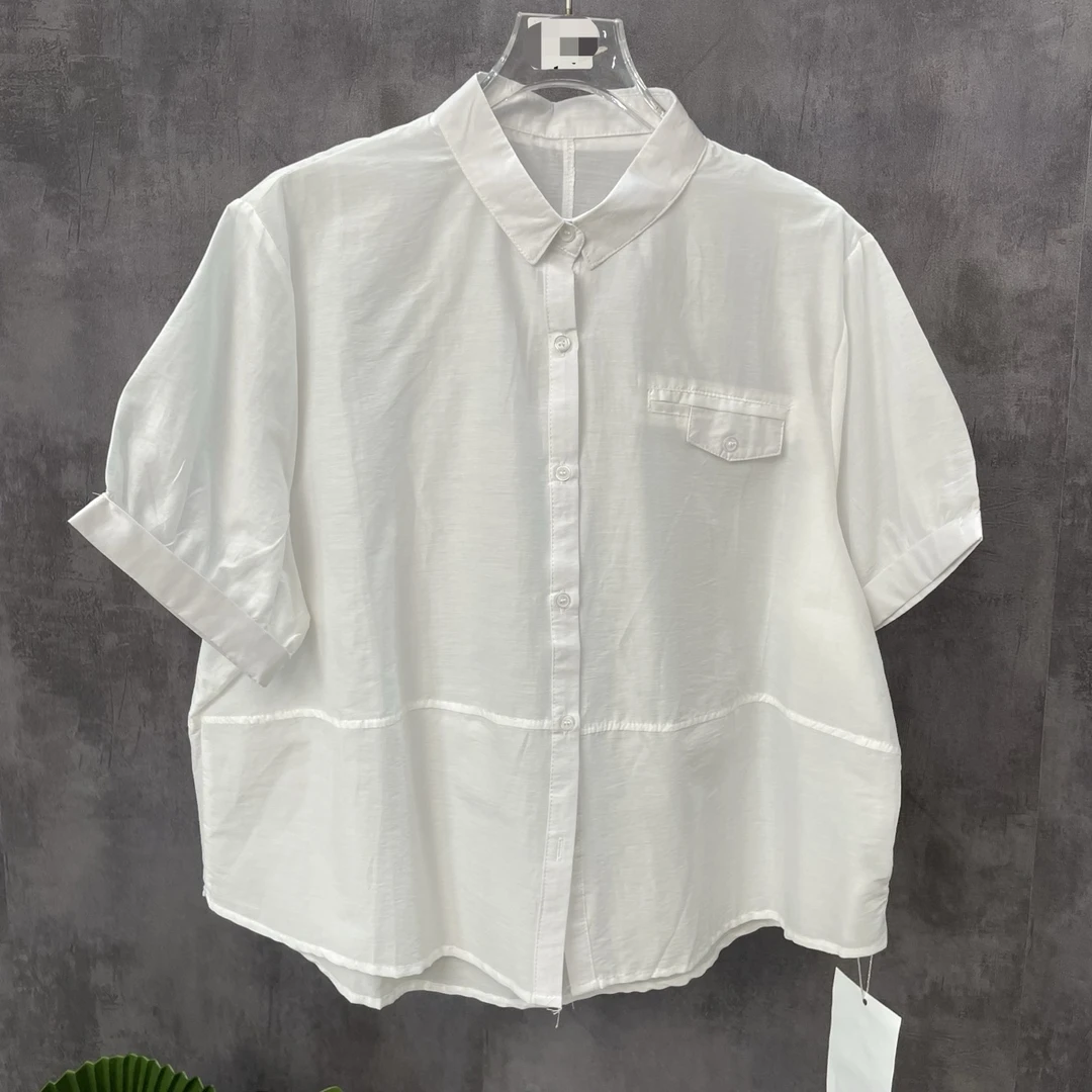 月月推荐 /97 夏季新款女装设计师款女士衬衫夏季百搭气质休闲