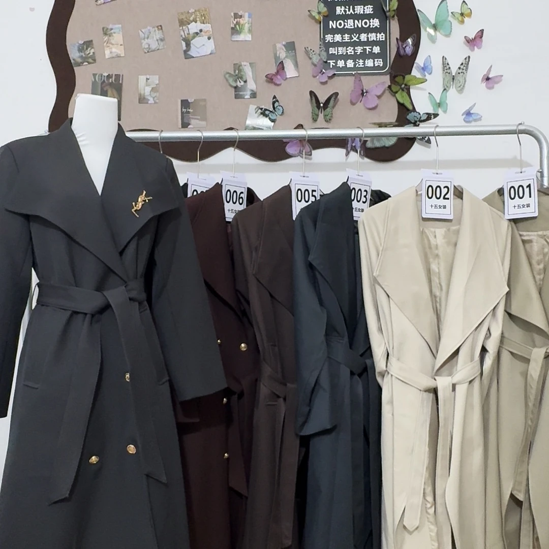 三醋酯纤维one77风衣