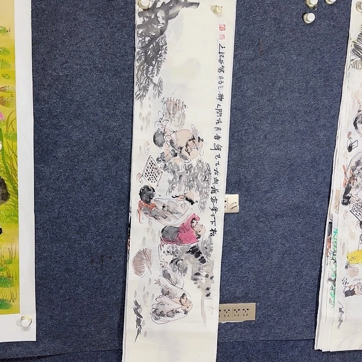 国画国画人物作品
