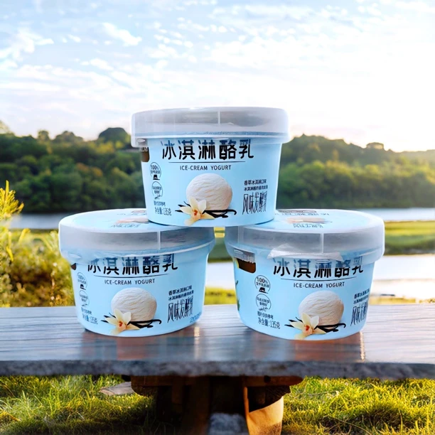 新希望琴牌 香草冰淇凌风味发酵乳135克/杯