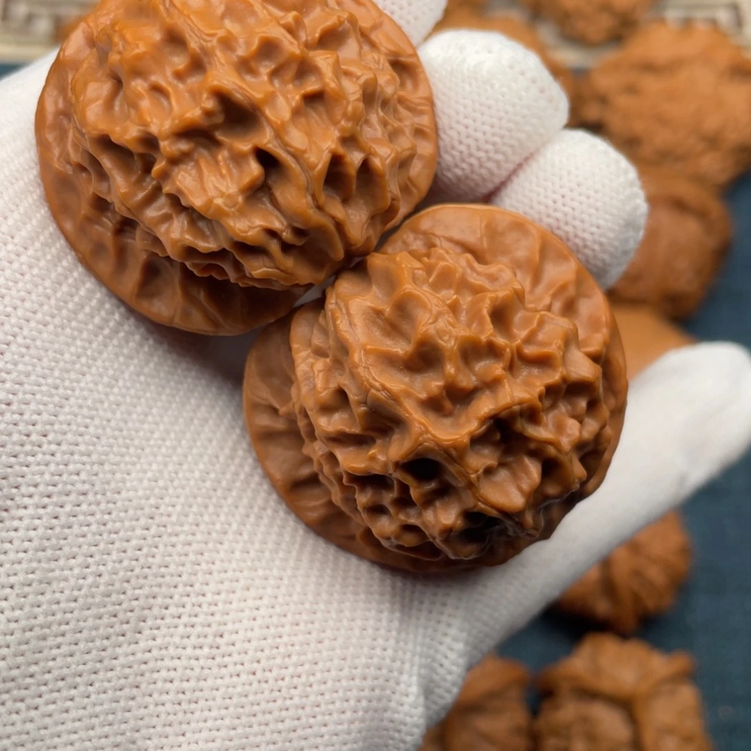 文玩核桃把件39全品毕业龙鳞