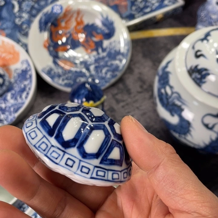 水****宫景德镇手工手绘陶瓷