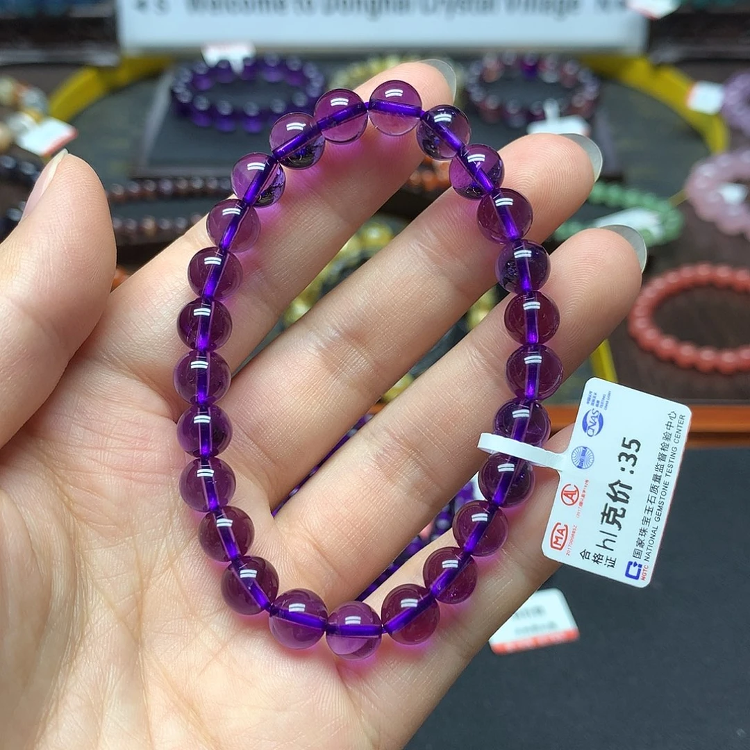 手串未镶嵌水晶手链