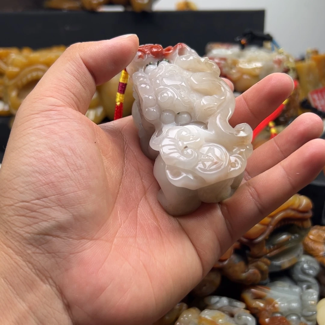 石英质玉（黄龙玉）未镶嵌黄龙玉