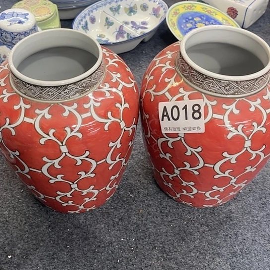 摆件陶瓷制品摆件.微瑕一对默认微瑕介意勿拍