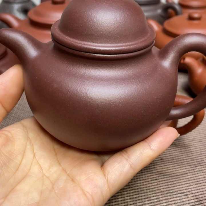 任***圆紫砂公道杯紫砂全手工