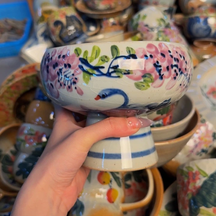 瓷片景德镇陶瓷手工手绘