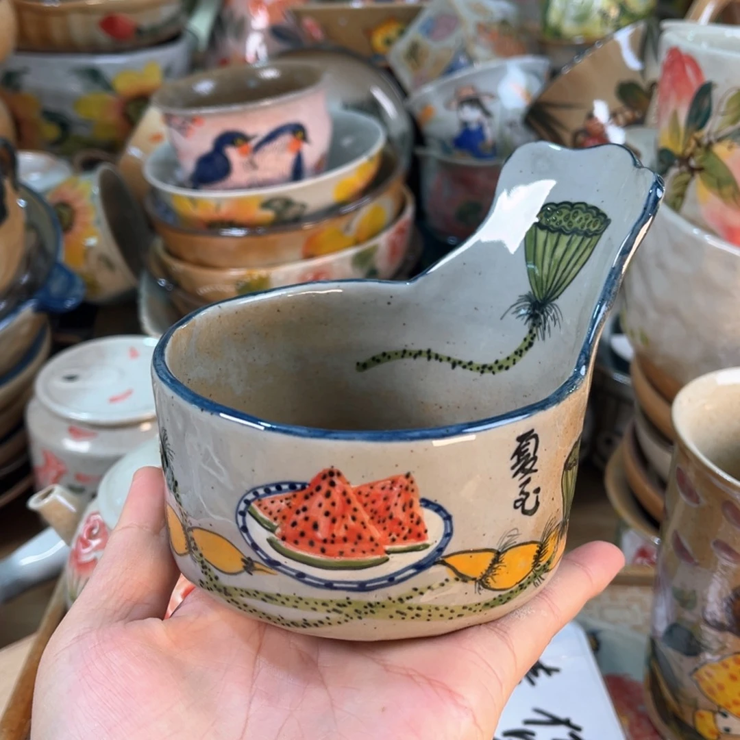 景德镇手工手绘杯