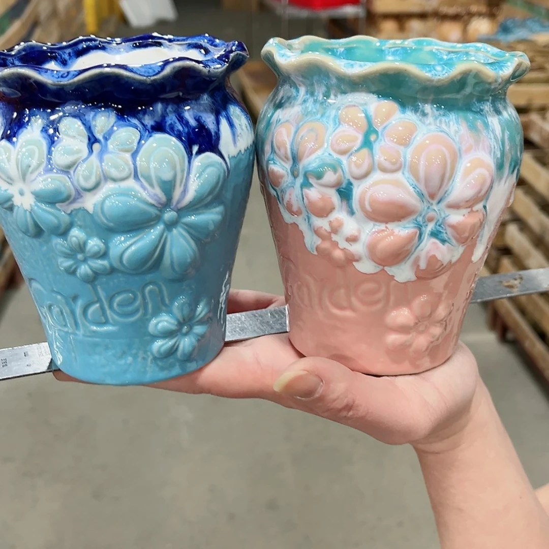 【闪购商品】陶瓷陶瓷多肉植物花盆